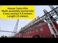 अनुकूलन योग्य औद्योगिक ईंट सुरंग भट्ठी 120m 130m 150m 170m व्यास