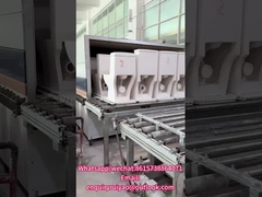 अनुकूलित लोडिंग पैटर्न सुरंग भट्ठी निरंतर फायरिंग के लिए पूर्ण स्वचालित