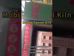 टनल भट्टी में बड़े पैमाने पर खोखली ईंटों की फायरिंग